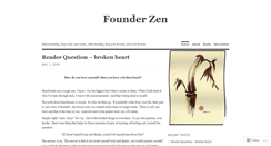 Desktop Screenshot of founderzen.com